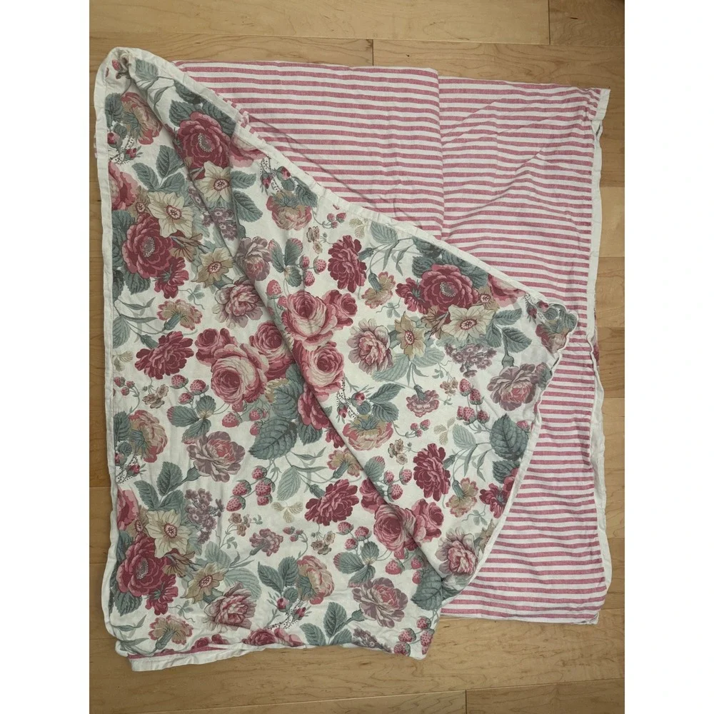 POTTERY BARN Duvet Cottagecore Shabby Chic French Country Full/Queen
